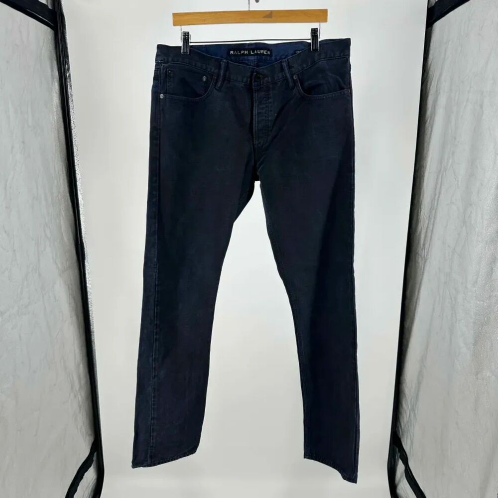 Polo Ralph Lauren Black Label Straight Denim Jeans Size 37X32